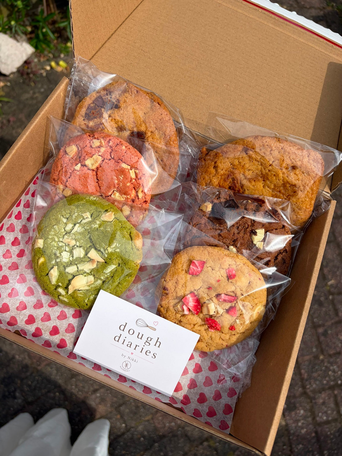 Doos van 10 Koekjes — Kies Zelf je Smaken